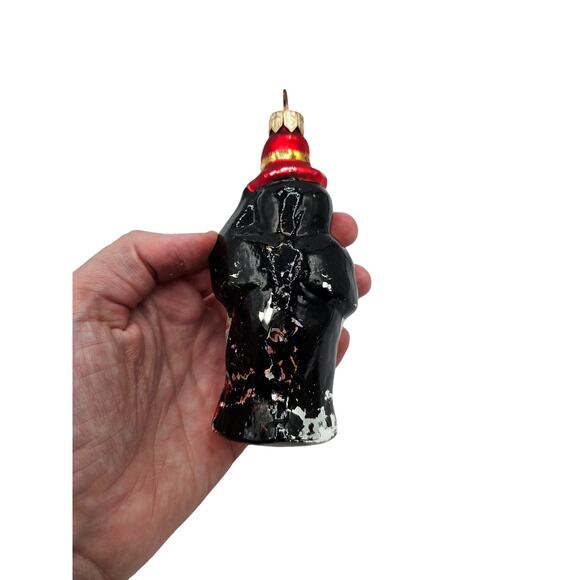 Vintage Blown Glass Penguin Christmas Ornament Made in Poland RARE - Picture 4 of 6